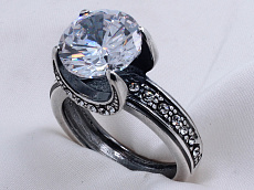 фото Голубая Луна (Кольцо) - (артикул - a27130a0)