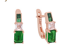 фото Серьги  fallon - (артикул - 18e01730-FF8346)