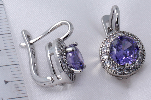 фото Серьги  fallon - (артикул - ffe06050-FF0261-2)