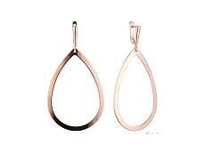 фото Серьги  fallon - (артикул - 18e01700-FF8382)